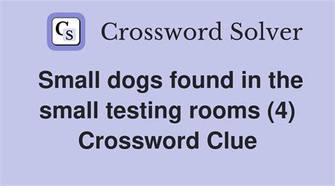 small room (4) Crossword Clue